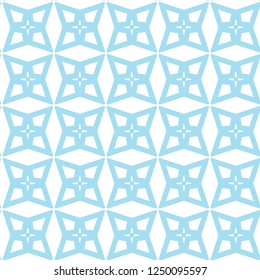 Geometric ornamental vector pattern. Seamless design.