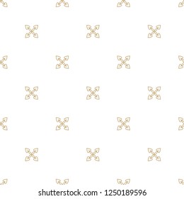 Geometric ornamental vector pattern. Seamless design.