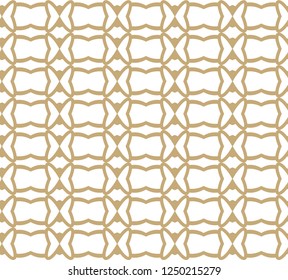 Geometric ornamental vector pattern. Seamless design.