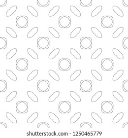 Geometric ornamental vector pattern. Seamless design.