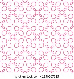 Geometric ornamental vector pattern. Seamless design.