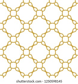 Geometric ornamental vector pattern. Seamless design.