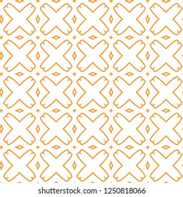 Geometric ornamental vector pattern. Seamless design.