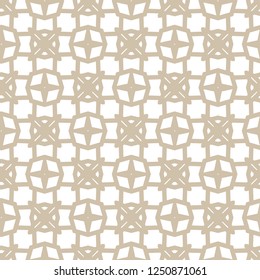 Geometric ornamental vector pattern. Seamless design.