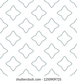 Geometric ornamental vector pattern. Seamless design.