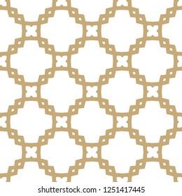 Geometric ornamental vector pattern. Seamless design.