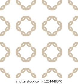 Geometric ornamental vector pattern. Seamless design.