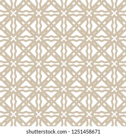 Geometric ornamental vector pattern. Seamless design.