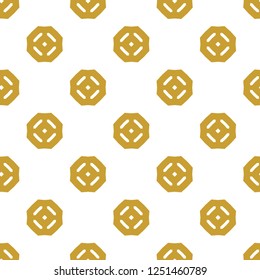 Geometric ornamental vector pattern. Seamless design.