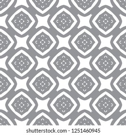 Geometric ornamental vector pattern. Seamless design.