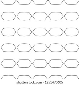 Geometric ornamental vector pattern. Seamless design.
