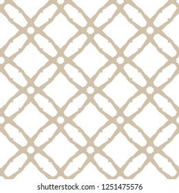 Geometric ornamental vector pattern. Seamless design.