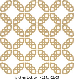 Geometric ornamental vector pattern. Seamless design.
