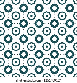 Geometric ornamental vector pattern. Seamless design.