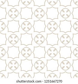 Geometric ornamental vector pattern. Seamless design.