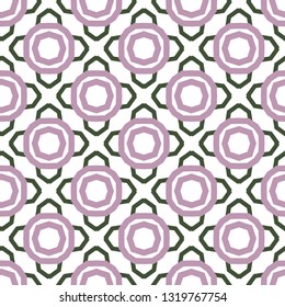 Geometric ornamental vector pattern. Seamless design.