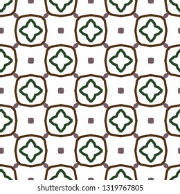 Geometric ornamental vector pattern. Seamless design.