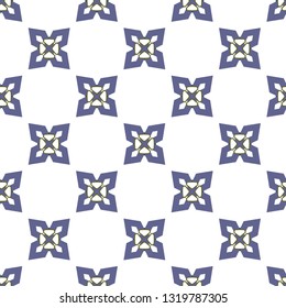 Geometric ornamental vector pattern. Seamless design.