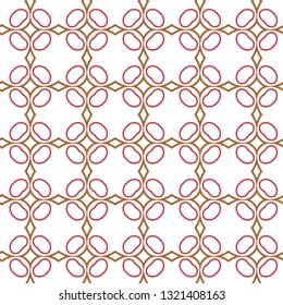 Geometric ornamental vector pattern. Seamless design.