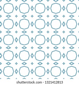 Geometric ornamental vector pattern. Seamless design.