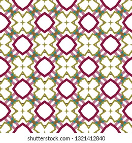 Geometric ornamental vector pattern. Seamless design.