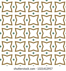 Geometric ornamental vector pattern. Seamless design.