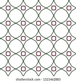 Geometric ornamental vector pattern. Seamless design.