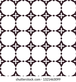 Geometric ornamental vector pattern. Seamless design.