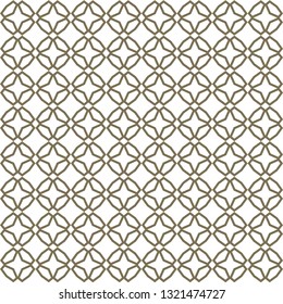 Geometric ornamental vector pattern. Seamless design.