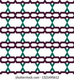 Geometric ornamental vector pattern. Seamless design.
