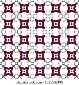Geometric ornamental vector pattern. Seamless design.