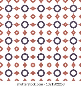 Geometric ornamental vector pattern. Seamless design.