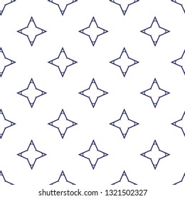 Geometric ornamental vector pattern. Seamless design.