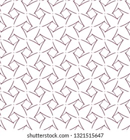 Geometric ornamental vector pattern. Seamless design.