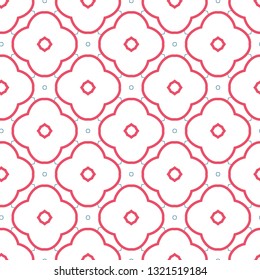 Geometric ornamental vector pattern. Seamless design.