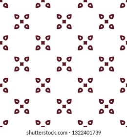 Geometric ornamental vector pattern. Seamless design.
