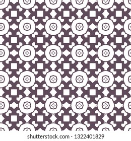 Geometric ornamental vector pattern. Seamless design.