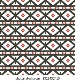 Geometric ornamental vector pattern. Seamless design.