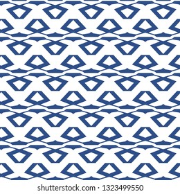 Geometric ornamental vector pattern. Seamless design.