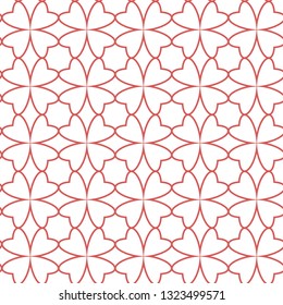 Geometric ornamental vector pattern. Seamless design.