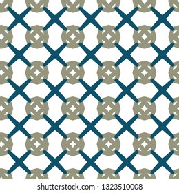 Geometric ornamental vector pattern. Seamless design.