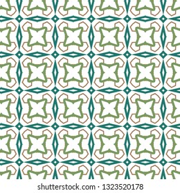 Geometric ornamental vector pattern. Seamless design.
