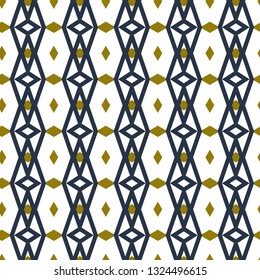 Geometric ornamental vector pattern. Seamless design.
