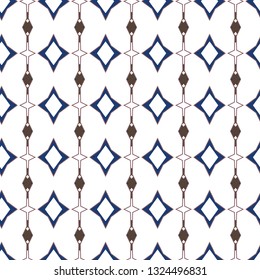 Geometric ornamental vector pattern. Seamless design.