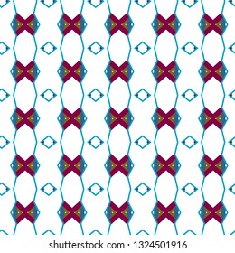 Geometric ornamental vector pattern. Seamless design.