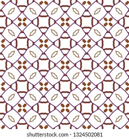 Geometric ornamental vector pattern. Seamless design.