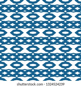Geometric ornamental vector pattern. Seamless design.