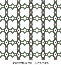 Geometric ornamental vector pattern. Seamless design.