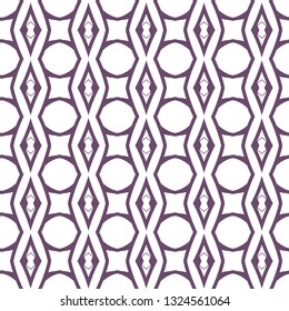 Geometric ornamental vector pattern. Seamless design.