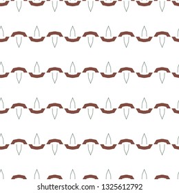 Geometric ornamental vector pattern. Seamless design.